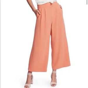1.STATE Wide Leg Crepe Culotte Pants XL NWT